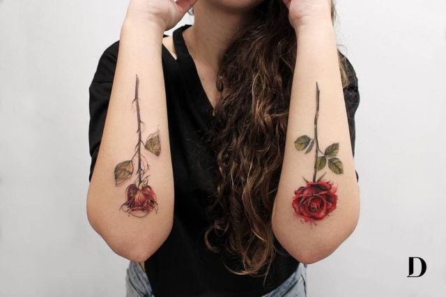 Lovely Flower Tattoos Trend Is Here