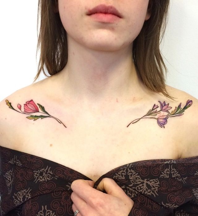 Lovely Flower Tattoos Trend Is Here