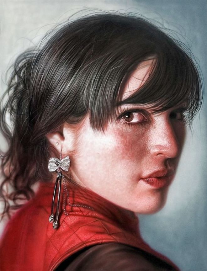 Fantastic Realistic Human Paintings By Kamalky Laureano