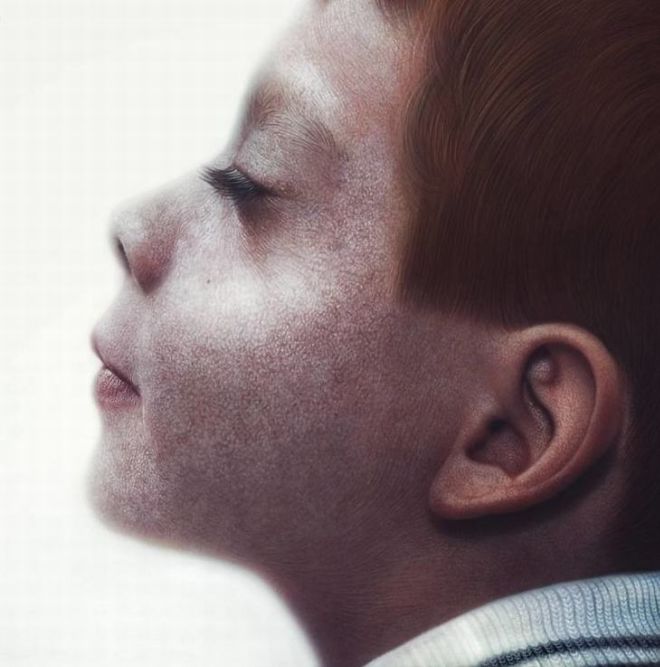 Fantastic Realistic Human Paintings By Kamalky Laureano