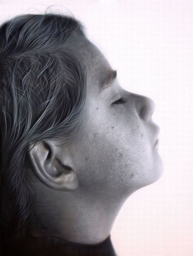 Fantastic Realistic Human Paintings By Kamalky Laureano