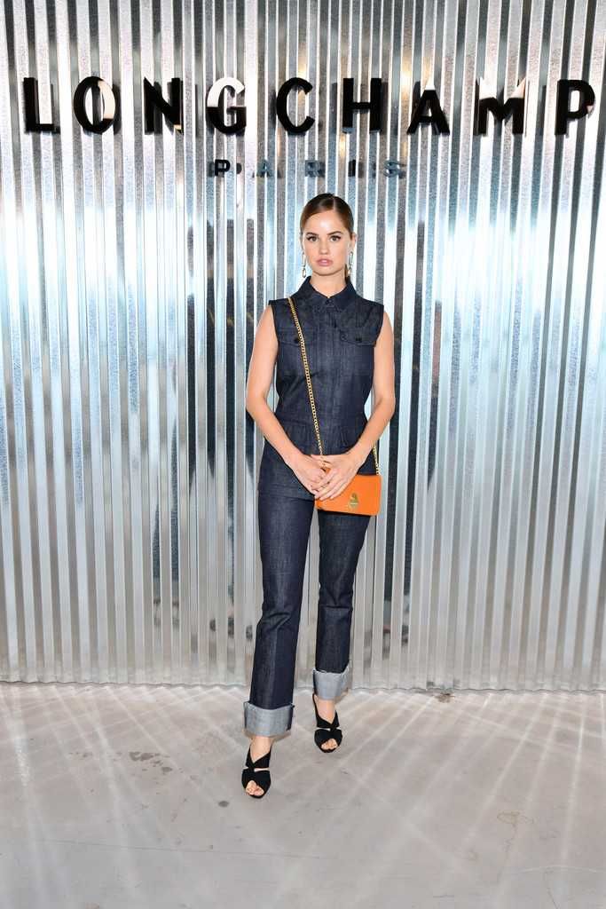 Debby Ryan Attends The Longchamp Fashion Show