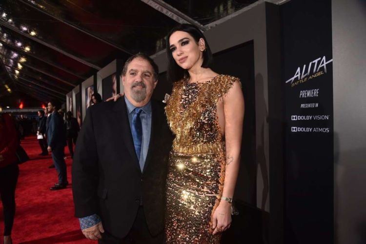 Dua Lipa Glams Up The Premiere Of 'Alita: Battle Angel' In LA