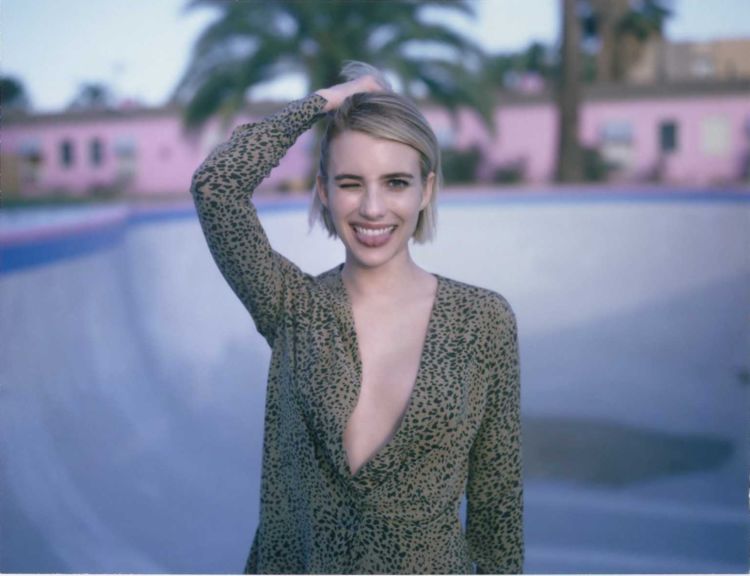 Emma Roberts Poses For Rag & Bone Time Of Day Classic Shoot 2018