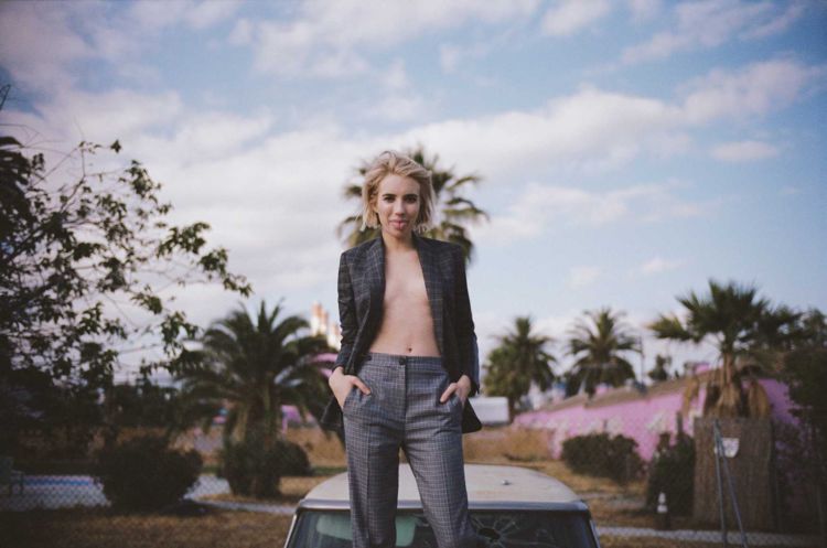 Emma Roberts Poses For Rag & Bone Time Of Day Classic Shoot 2018