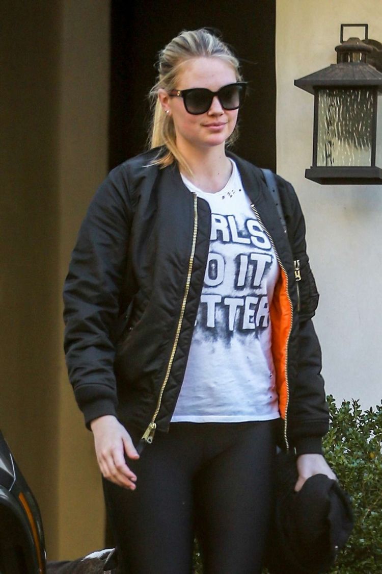 Kate Upton Candids While Going Out In Beverly Hills