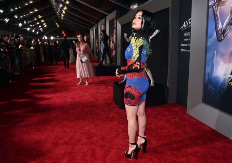 Beautiful Lana Condor At The 'Alita: Battle Angel' Premiere In LA