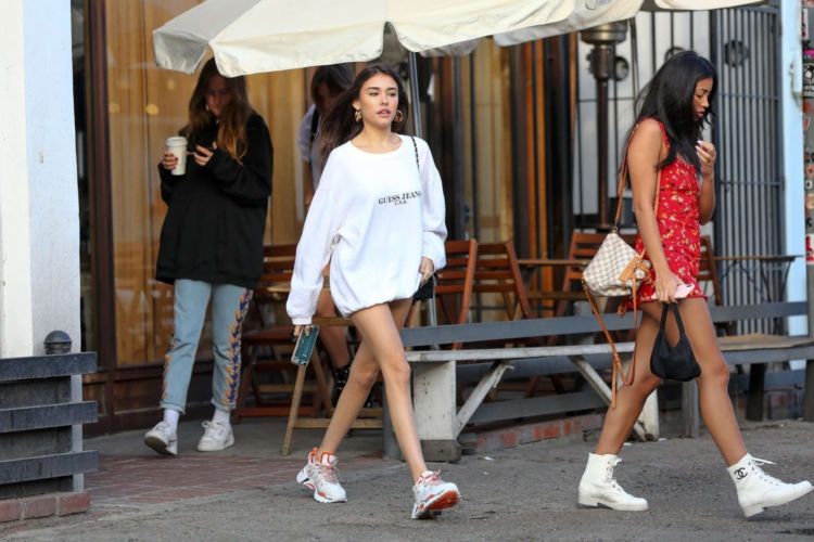 Madison Beer Out With Friends In West Hollywood