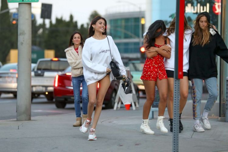 Madison Beer Out With Friends In West Hollywood