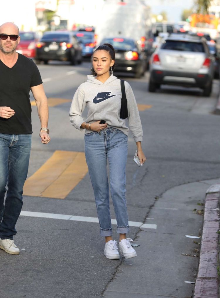Madison Beer Outdoor Candids In West Hollywood