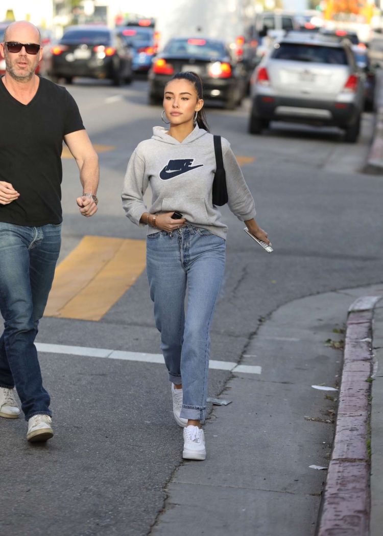 Madison Beer Outdoor Candids In West Hollywood
