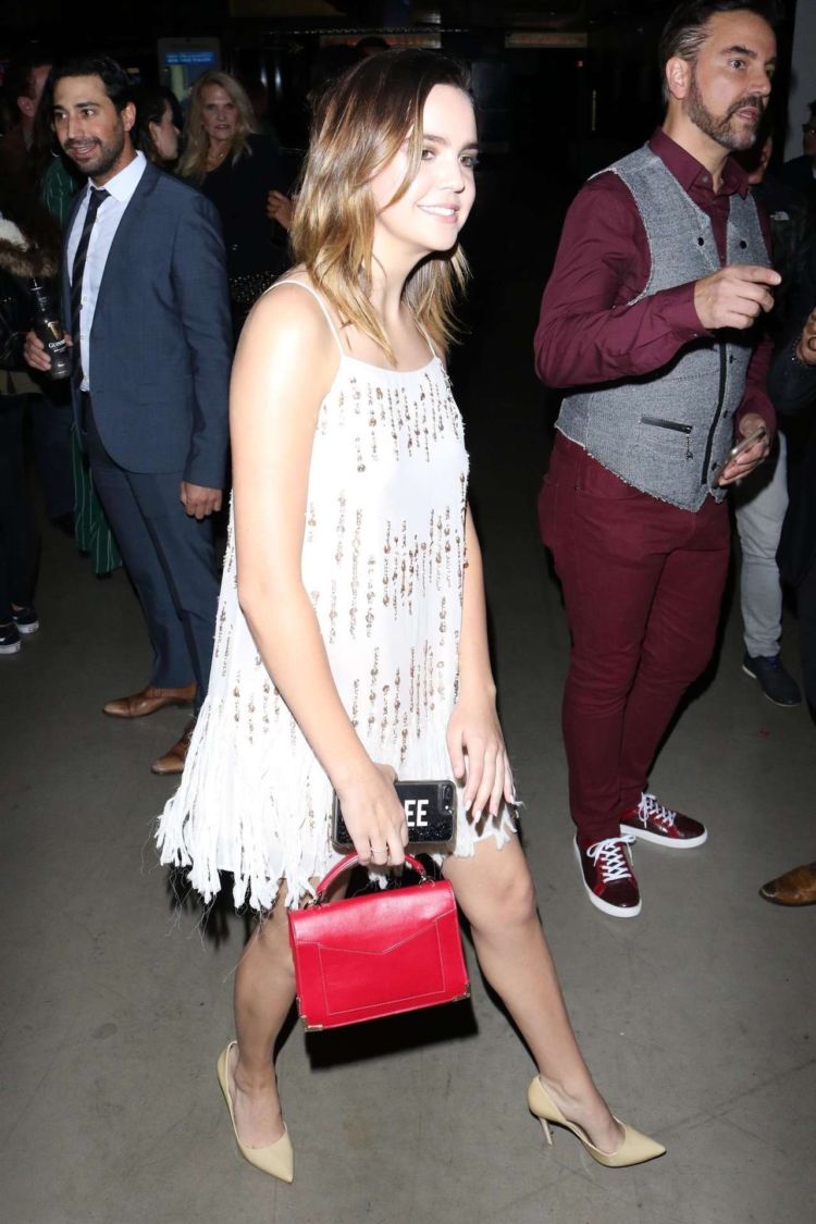 Pretty Bailee Madison Attends The Premiere Of 'Anthem Of A Teenage Prophet'