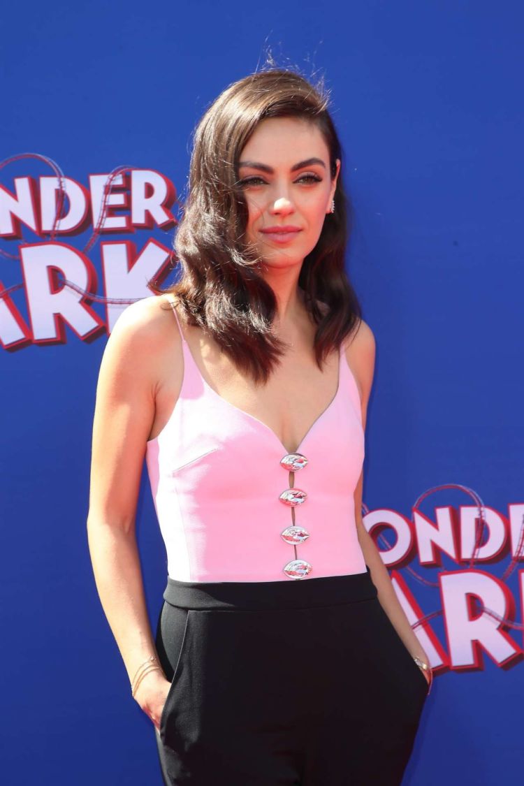 Beautiful Mila Kunis At The Premiere Of 'Wonder Park' In LA