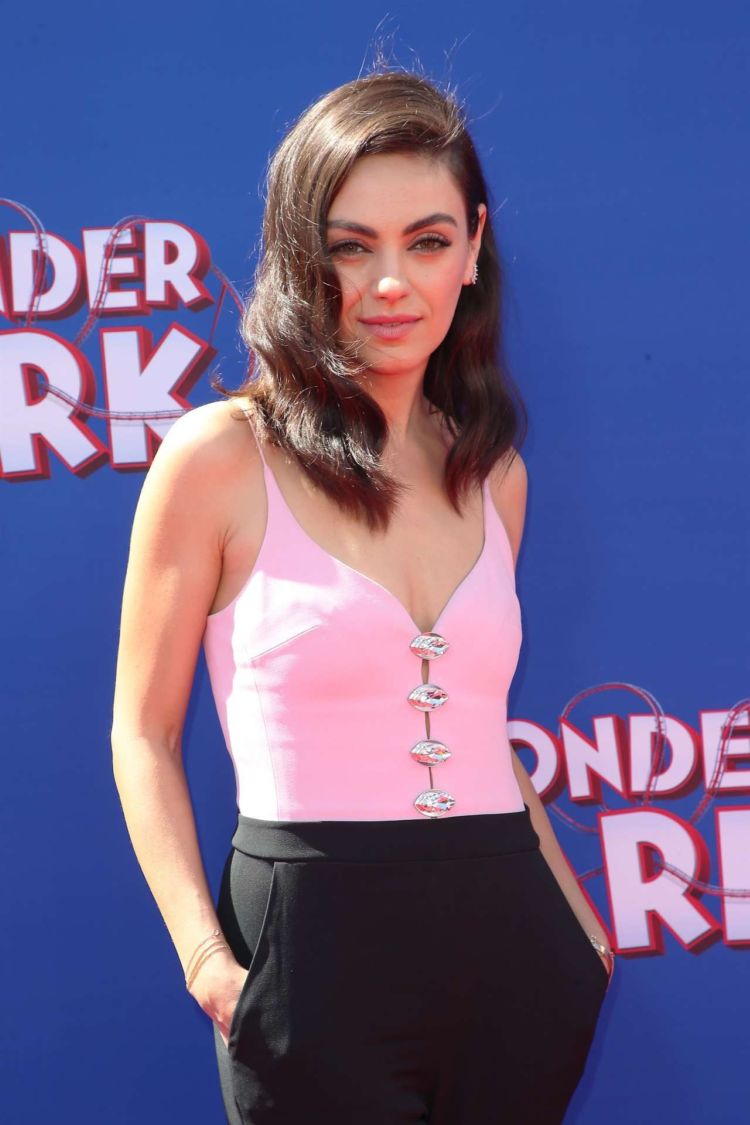 Beautiful Mila Kunis At The Premiere Of 'Wonder Park' In LA