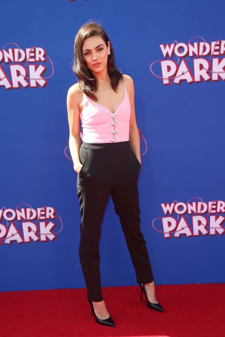 Beautiful Mila Kunis At The Premiere Of 'Wonder Park' In LA