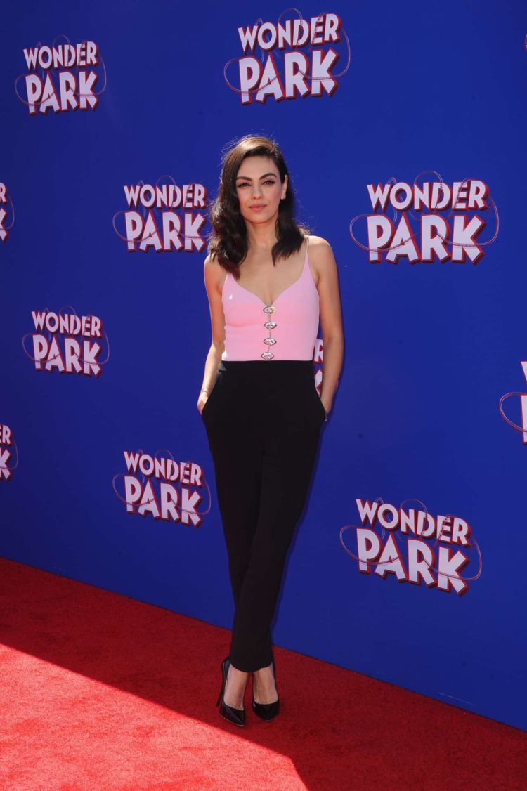 Beautiful Mila Kunis At The Premiere Of 'Wonder Park' In LA
