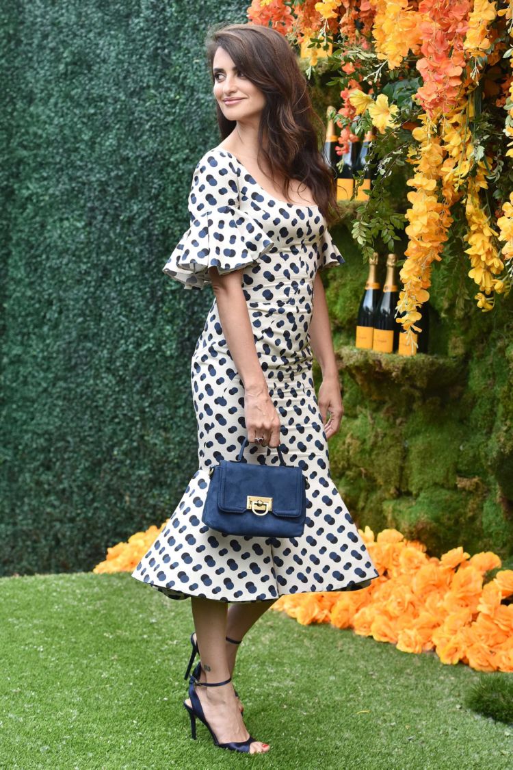 Gorgeous Penelope Cruz Attends 11th Annual Veuve Clicquot Polo Classic Event