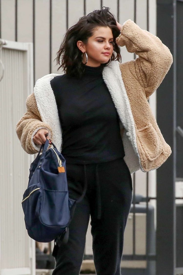 Selena Gomez Spotted Outside A Studio In Los Angeles