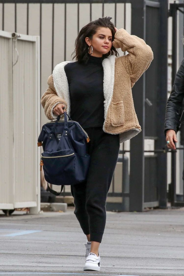 Selena Gomez Spotted Outside A Studio In Los Angeles