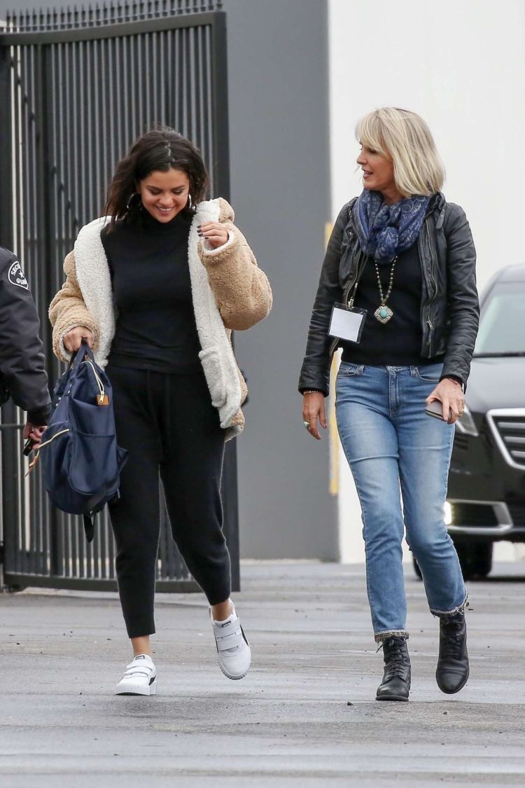 Selena Gomez Spotted Outside A Studio In Los Angeles