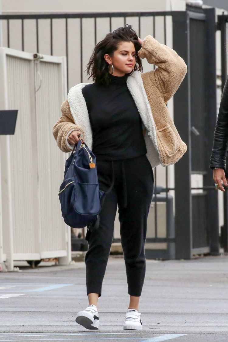 Selena Gomez Spotted Outside A Studio In Los Angeles