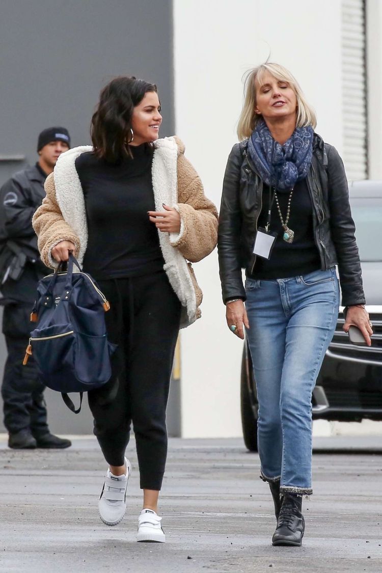 Selena Gomez Spotted Outside A Studio In Los Angeles