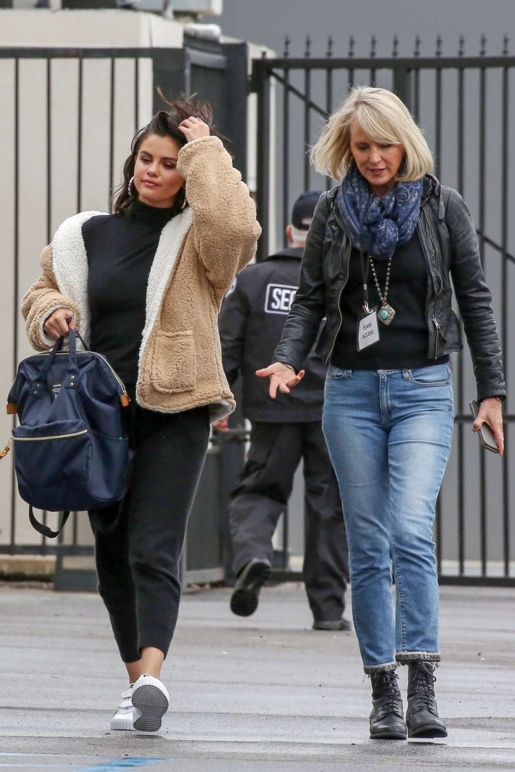 Selena Gomez Spotted Outside A Studio In Los Angeles