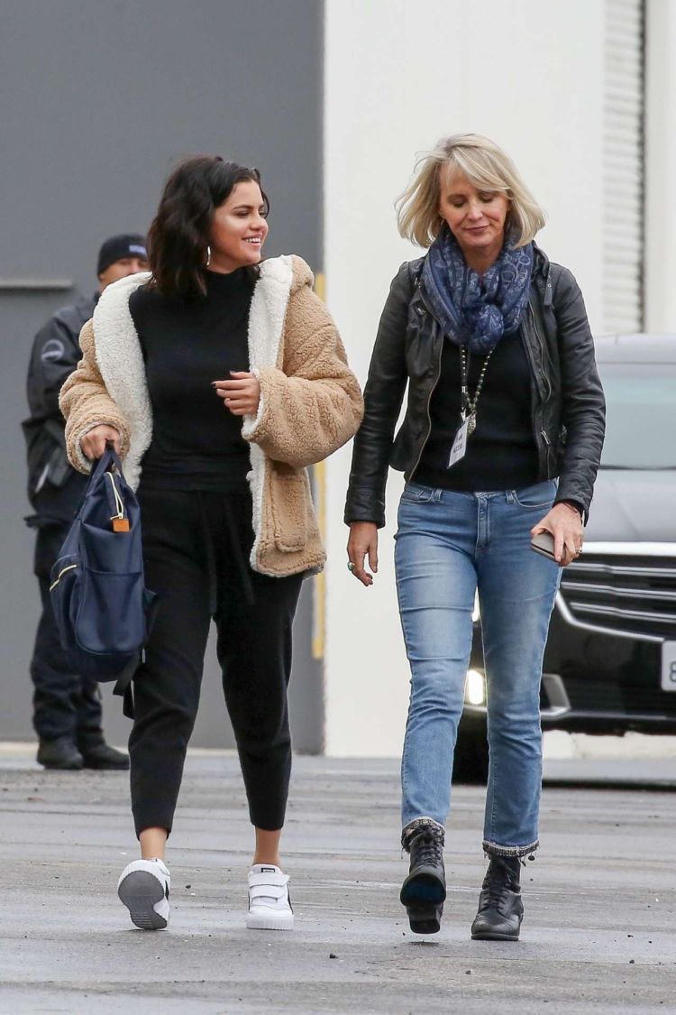 Selena Gomez Spotted Outside A Studio In Los Angeles