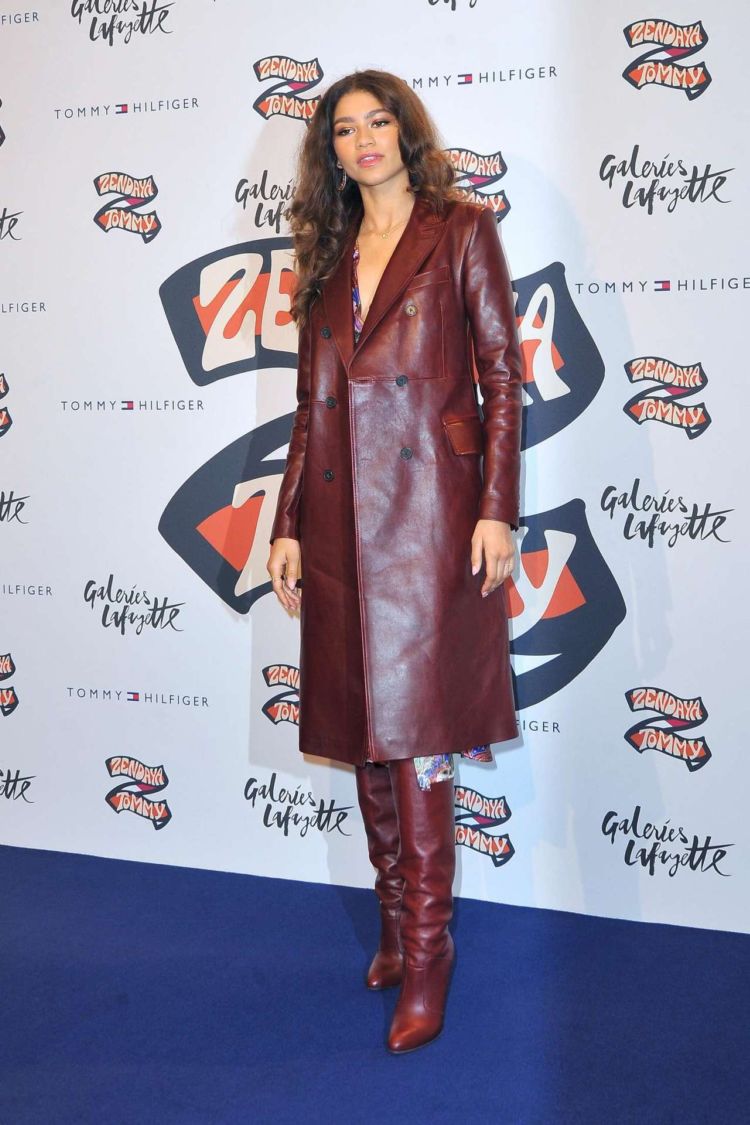 Zendaya Coleman At The Zendaya X Tommy Photocall