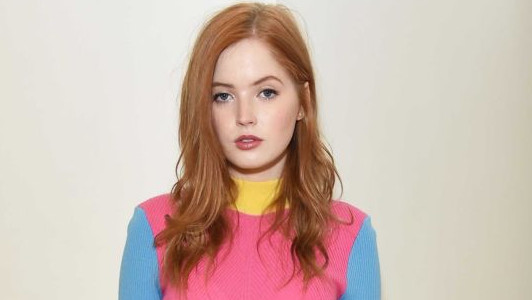 Pretty Ellie Bamber At Emilia Wickstead Show At LFW 2018 | Glamistan.com