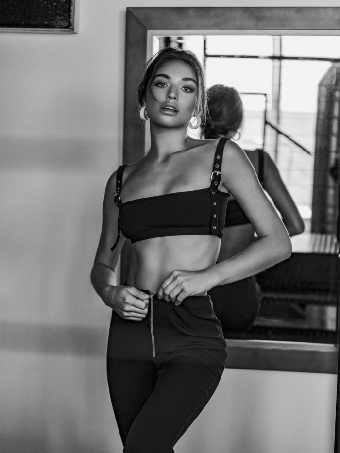 Daniela Lopez Osorio's Exclusive 'FAE' BnW Swimsuit Photoshoot