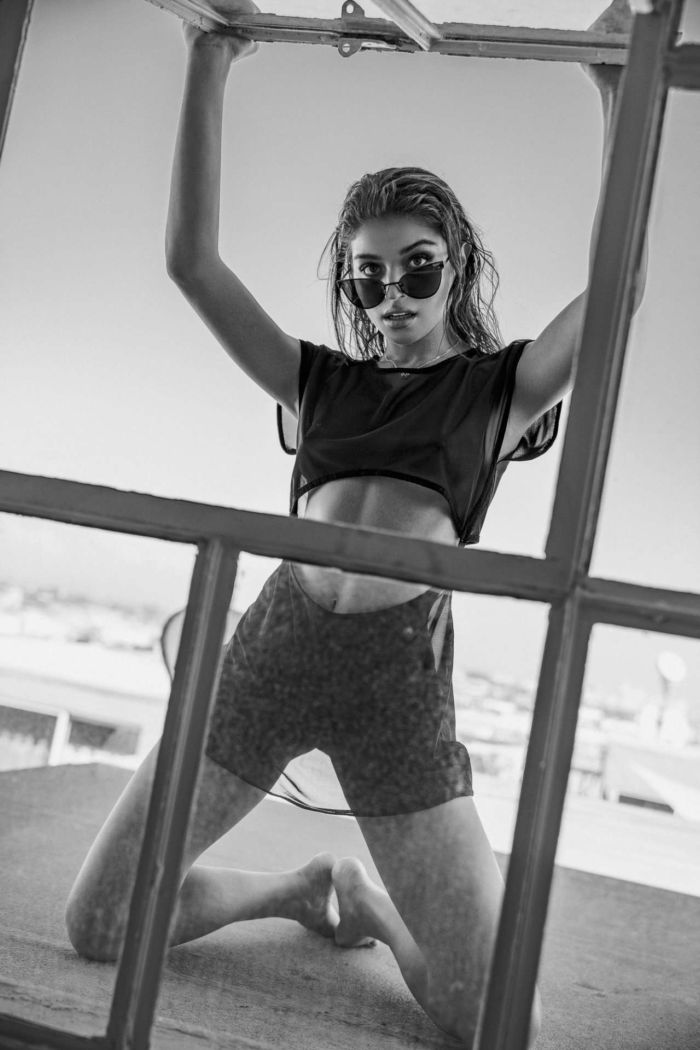 Daniela Lopez Osorio's Exclusive 'FAE' BnW Swimsuit Photoshoot