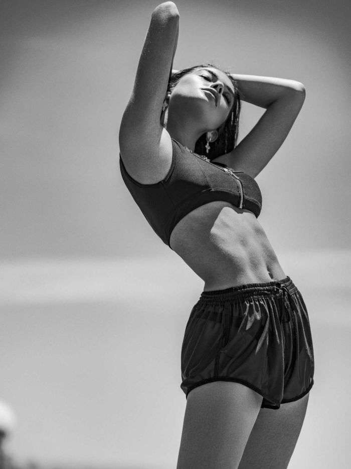 Daniela Lopez Osorio's Exclusive 'FAE' BnW Swimsuit Photoshoot
