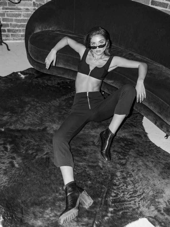 Daniela Lopez Osorio's Exclusive 'FAE' BnW Swimsuit Photoshoot