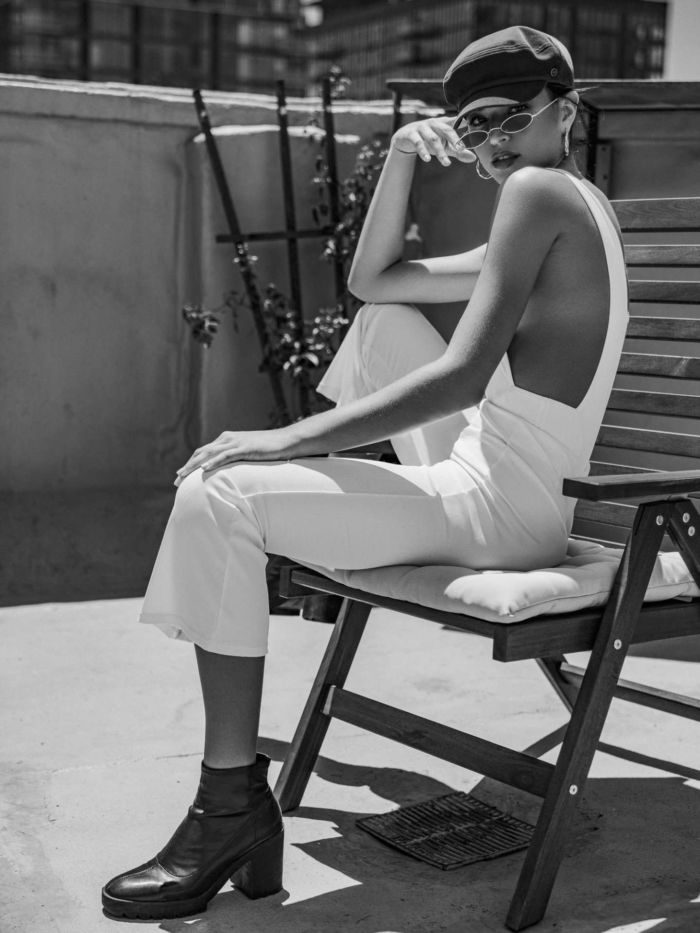 Daniela Lopez Osorio's Exclusive 'FAE' BnW Swimsuit Photoshoot