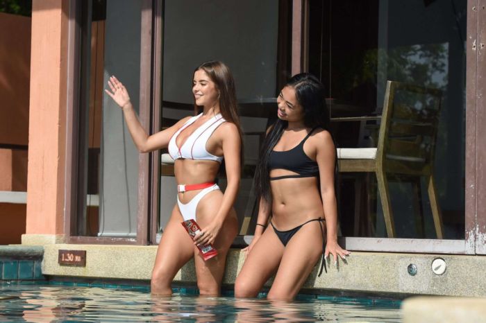 Demi Rose Mawby Pose For A Bikini Photoshoot In Phuket