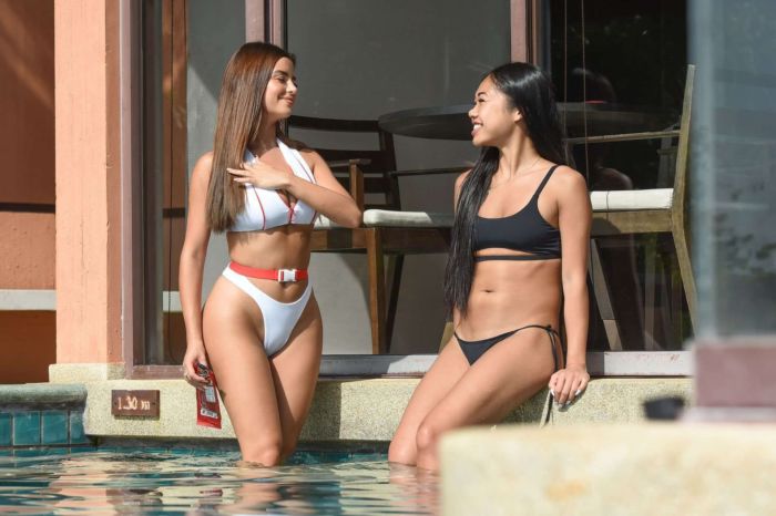 Demi Rose Mawby Pose For A Bikini Photoshoot In Phuket