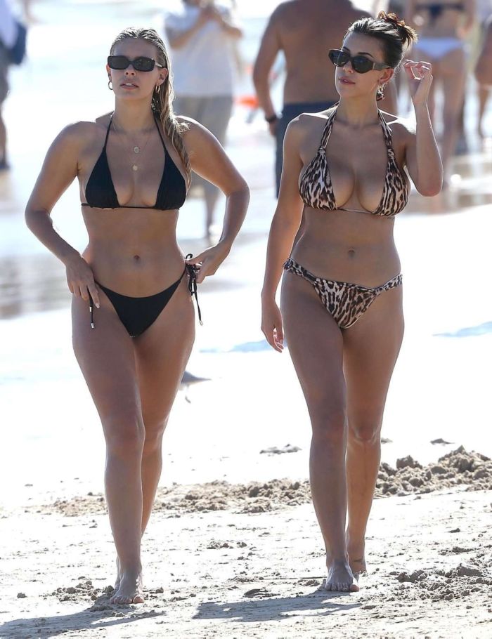 Devin Brugman And Natasha Oakley On Bikini Vacation At Bondi Beach