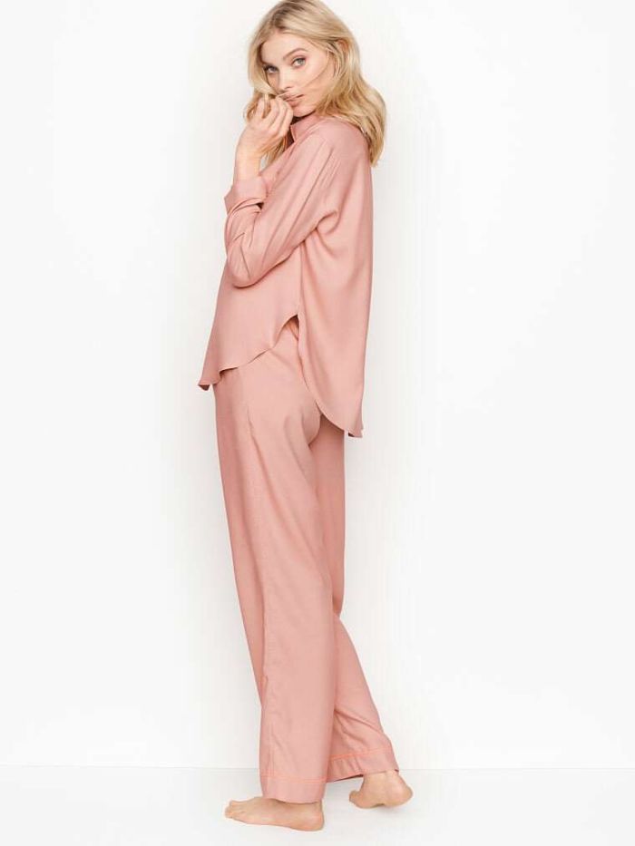 Elsa Hosk Shoots For Victoria's Secret Lingerie Collection 2019