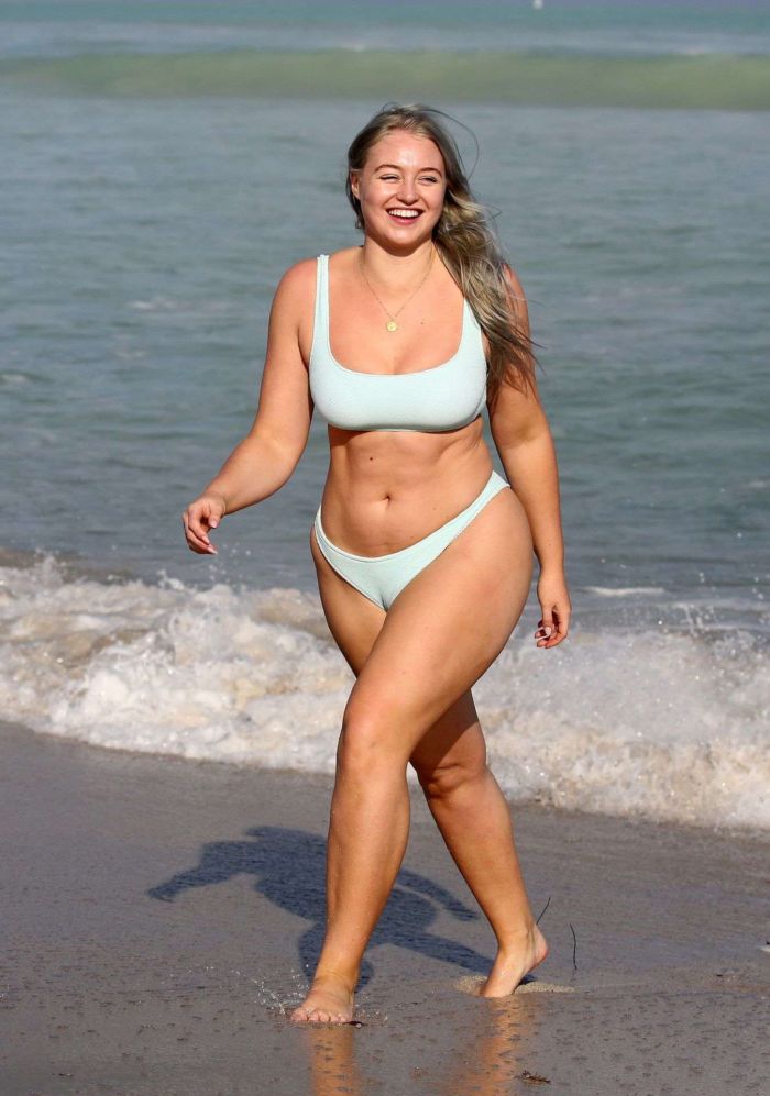 Iskra Lawrence On A Bikini Vacation At Miami Beach