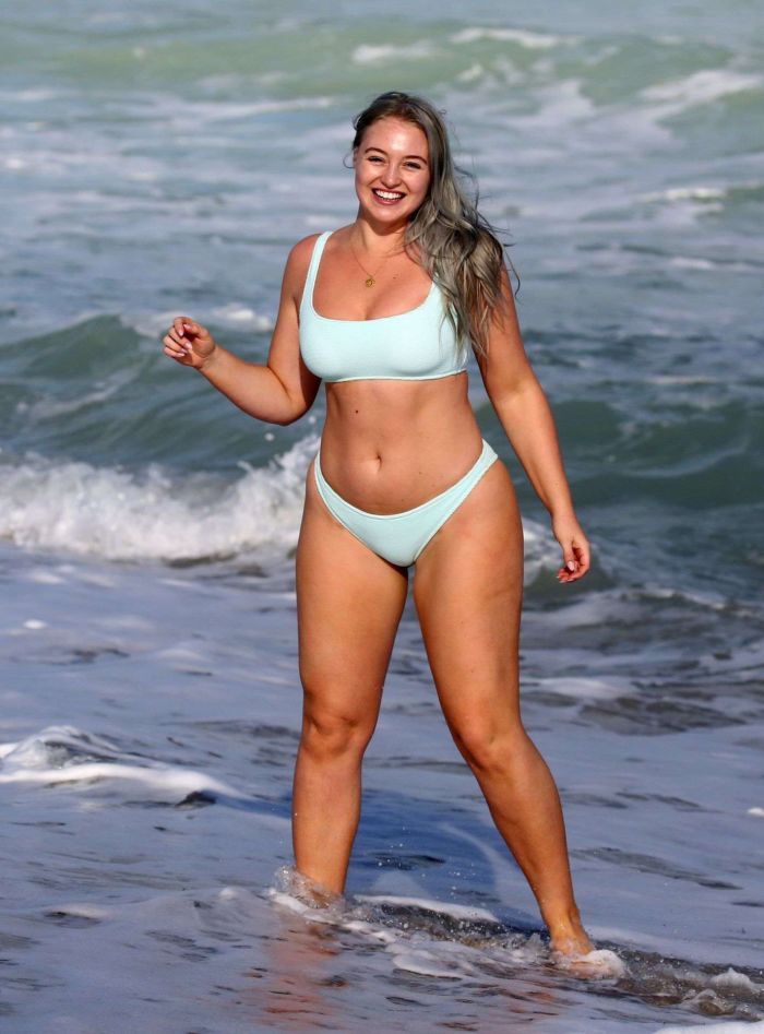 Iskra Lawrence On A Bikini Vacation At Miami Beach