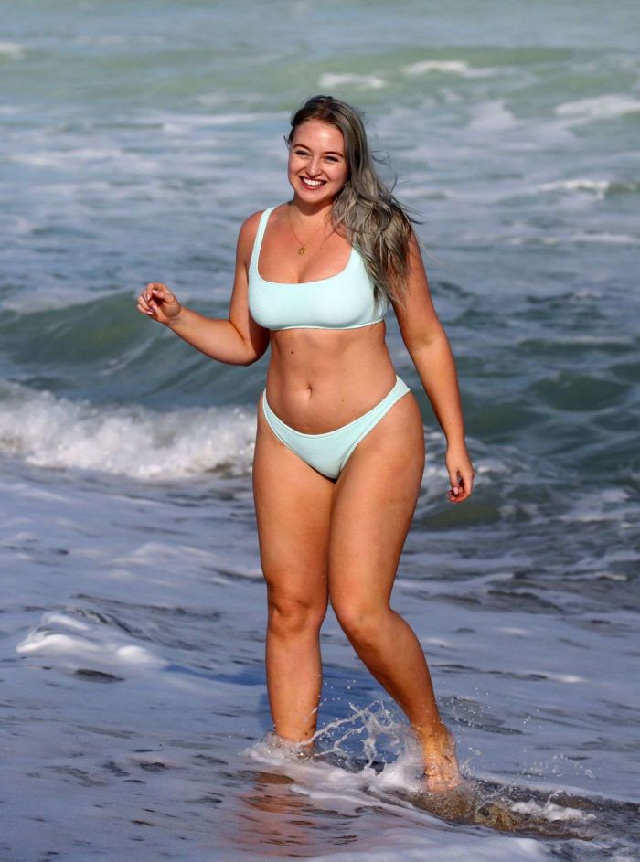 Iskra Lawrence On A Bikini Vacation At Miami Beach
