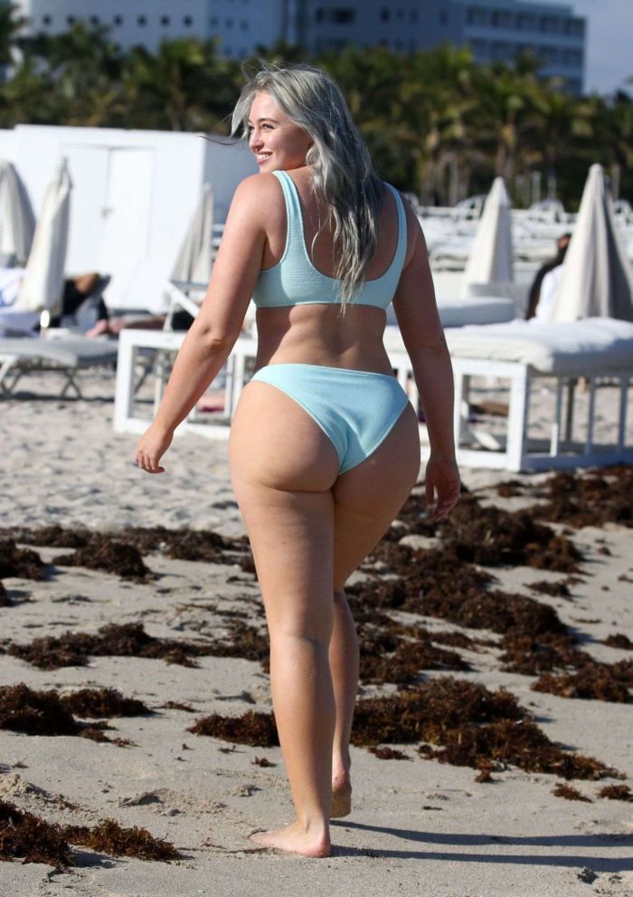 Iskra Lawrence On A Bikini Vacation At Miami Beach