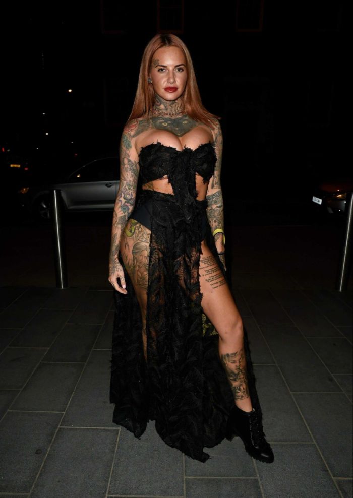 Tattooed Jemma Lucy Arrives At 20 Stories In Manchester