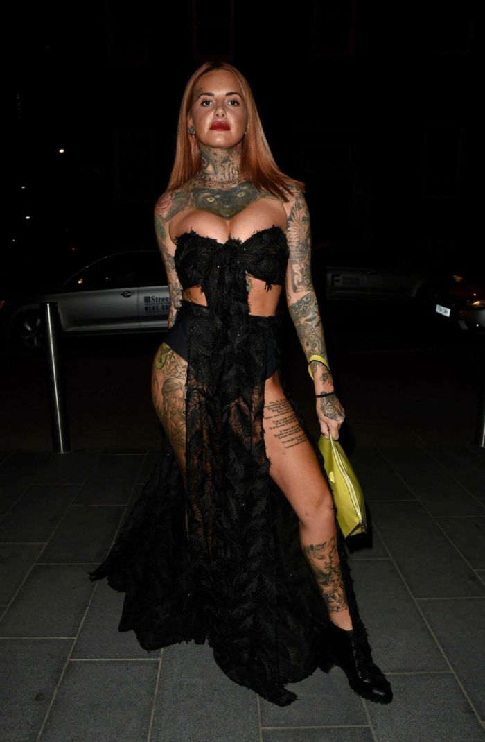 Tattooed Jemma Lucy Arrives At 20 Stories In Manchester
