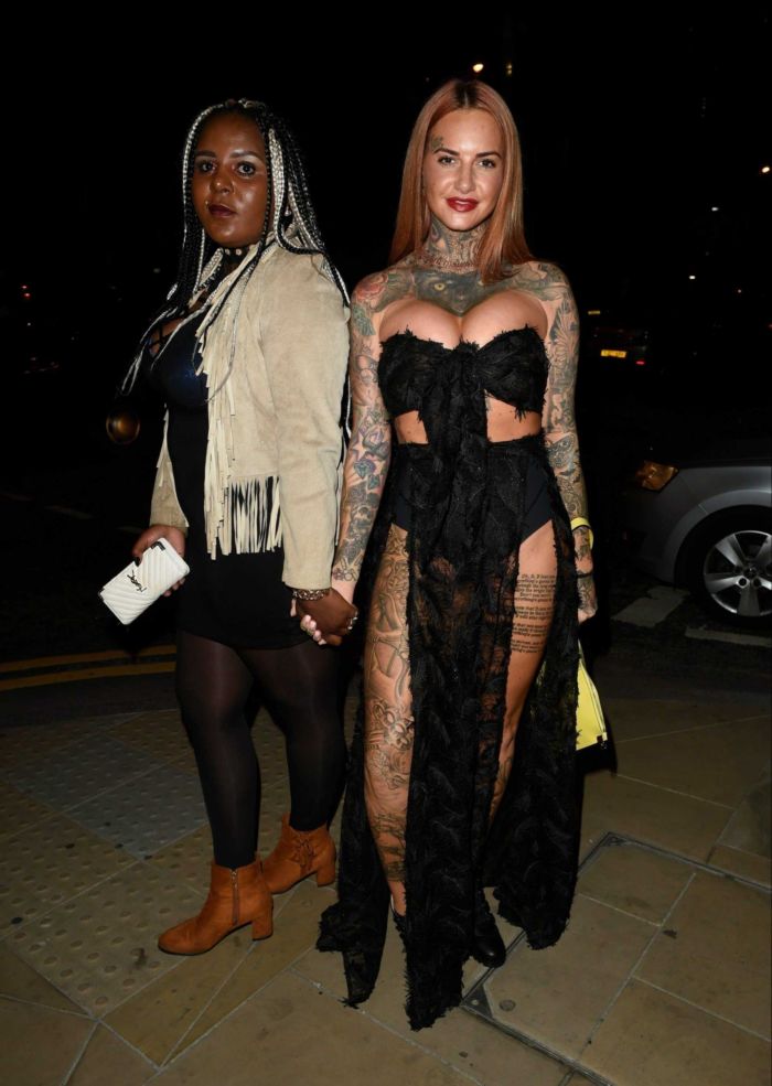 Tattooed Jemma Lucy Arrives At 20 Stories In Manchester