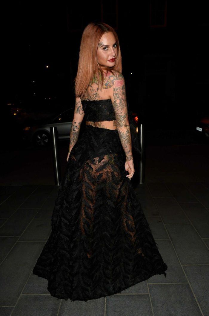 Tattooed Jemma Lucy Arrives At 20 Stories In Manchester