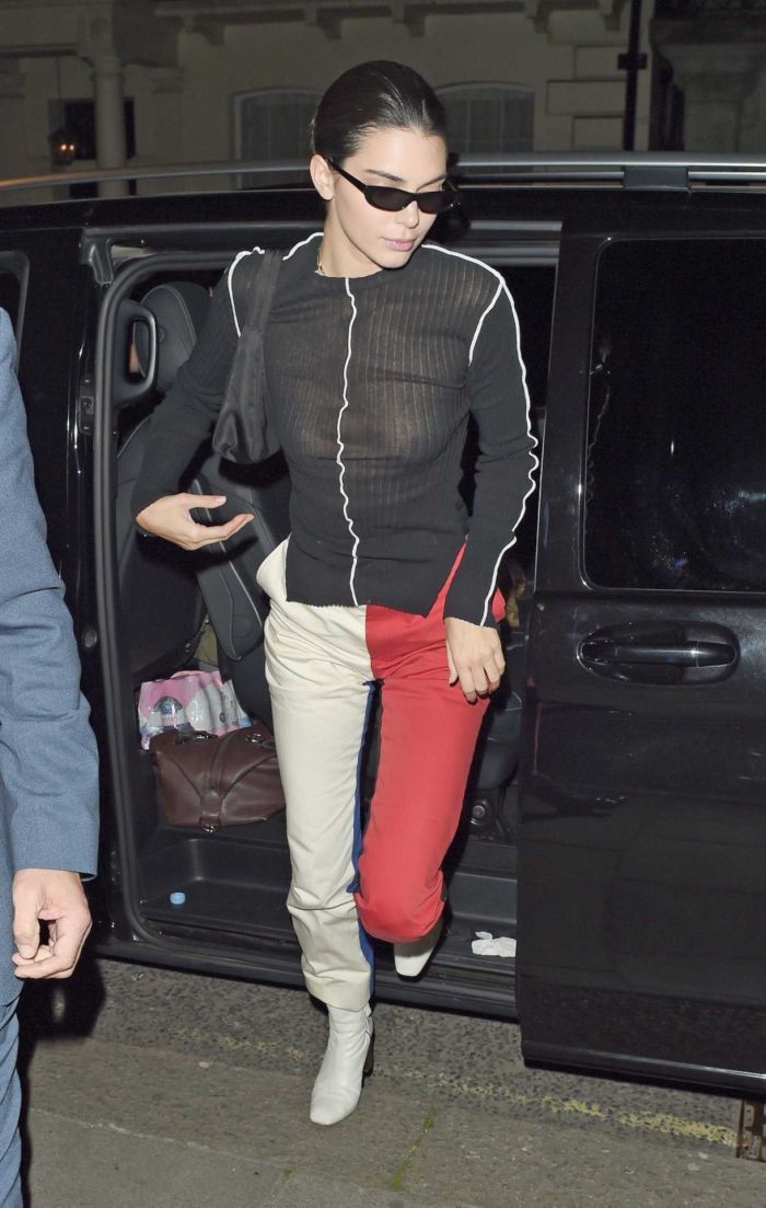 Kendall Jenner Night Out Candids In London