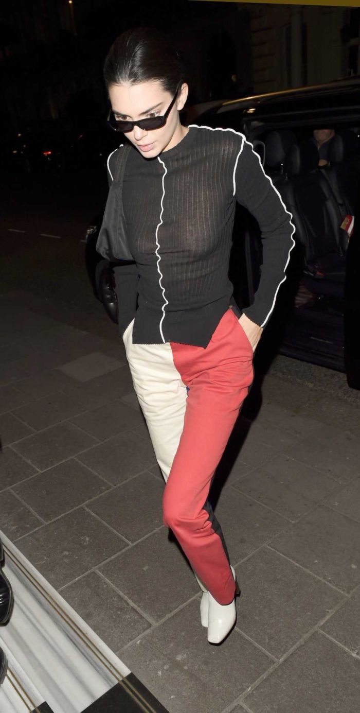 Kendall Jenner Night Out Candids In London