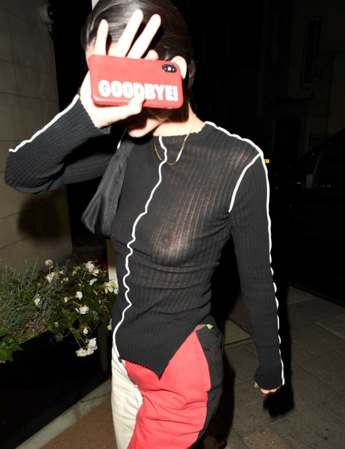 Kendall Jenner Night Out Candids In London